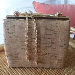 Elegant Tan Clutch Bag